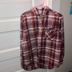 North Face Plaid flannel